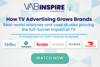 Watch Now! VAB Webinar: How TV Advertising Grows Brands