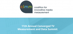 Sean Cunningham at CIMM's 11th Annual Converged TV Measurement and Data Summit, Feb 16-17, Watch Now