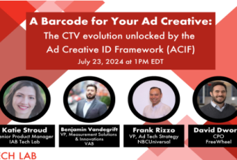 A Barcode for Your Ad Creative: The CTV evolution unlocked by the Ad Creative ID Framework (ACIF)