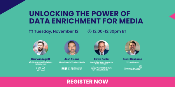 New Webinar: Unlocking the Power of Data Enrichment for Media