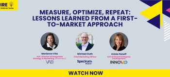 On-Demand Webinar: Measure, Optimize, Repeat: Lessons Learned from a First-to-Market Approach | Watch Now