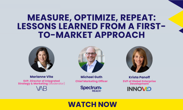 On-Demand Webinar: Measure, Optimize, Repeat: Lessons Learned from a First-to-Market Approach | Watch Now