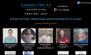 VideoNuze Connected TV Advertising Preview 2023 | WATCH NOW