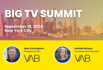 VAB at Cynopsis Big TV Summit | September 18 in NYC