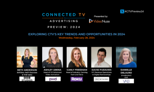 Danielle DeLauro Moderates Panel at VideoNuze CTV Advertising PREVIEW