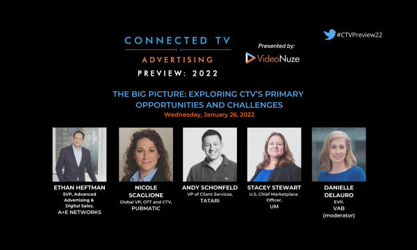 REGISTER NOW - 2022 VideoNuze Connected TV Advertising PREVIEW