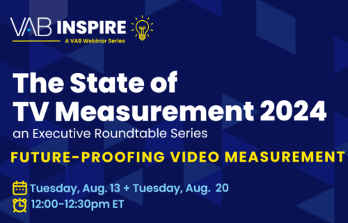 The State of TV Measurement 2024 | Executive Roundtable Series | NOW ON-DEMAND