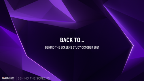 Back To… Behind the Screen Study October 2021