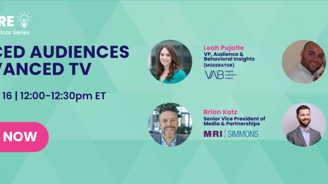 Register Now: Advanced Audiences for Advanced TV