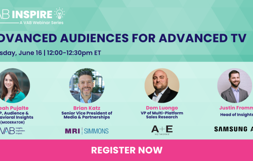 Register Now: Advanced Audiences for Advanced TV