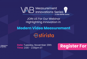 WATCH NOW - VAB Measurement Innovations Series Q4