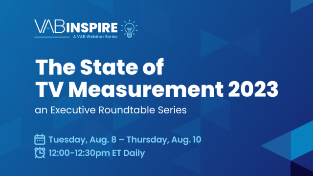 The State of TV Measurement | Executive Roundtable Series | Watch Now!