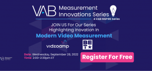 Watch now! VAB Measurement Innovations Series Q3