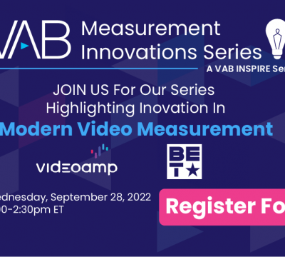 Watch Now! VAB Measurement Innovations Series Q3
